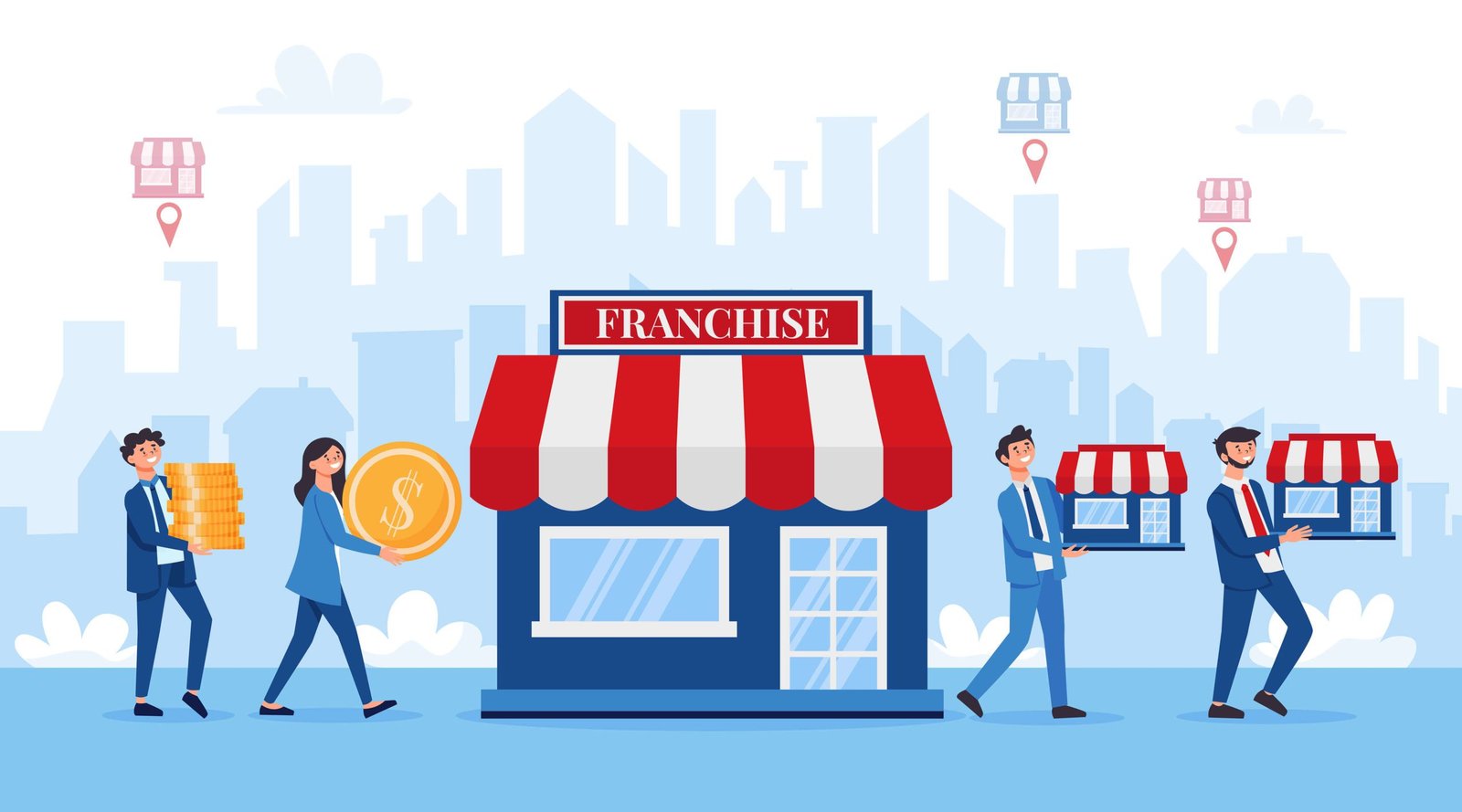 India franchise market illustration